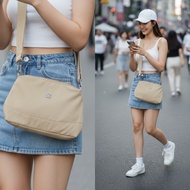 NUNA 503 - Small sling bag for girls made of waterproof parachute material, cute, can be used for sm