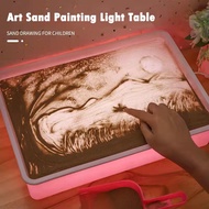 Creative Kinetic Sand Painting Table Lighting Drawing Table Design - Children's Toy Smart Sand Paint