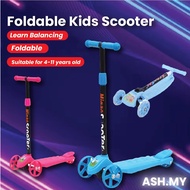 READY STOCK✔️ Kid Scooter LED Light Wheels / Scooter / Skuter Budks / Scooter Budks / Kids Scooter (