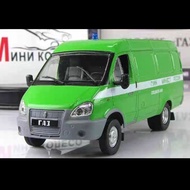 1/43 GAZ Gazelle Gazelle Commercial Vehicle Van Transporter Model Nostalgic