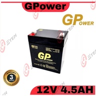 [Gpower RENAME TO Firstpower] 12V 4.5Ah Autogate UPS Geniune Rechargeable Sealed Lead Acid Battery - GP1245