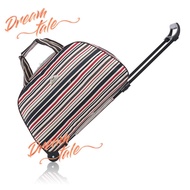 Luggage 24inch Nylon Material Bag Large Size Waterproof 2 Wheels