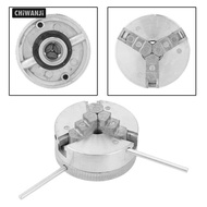 CHiWANji 3 Jaws Lathe Chuck Turning Machine Tools Accessories 3-Jaw Lathe Chuck Self-Centering Metal
