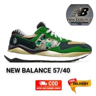 Sepatu NB New Balance 5740 A Bathing Ape Green Sneaker Pria Sepatu Casual Sneakers Olahraga Sepatu L