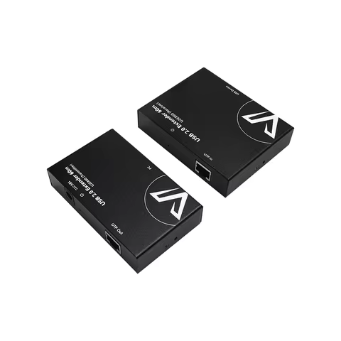 AV Access USB Extender Over Cable Cat5e/6/6a/7 up to 196ft/60m, 4Ports USB 2.0 Over Ethernet for Hom