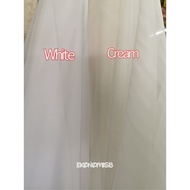 KAIN SHEER LANGSIR ORGANDI 60”/SHEER CURTAIN ORGANDI