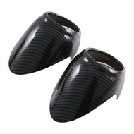 For MG HS 2020-2024 ABS Carbon Fiber Car Dashboard Side Air Vent Outlet Cover Trim Interior Accessor