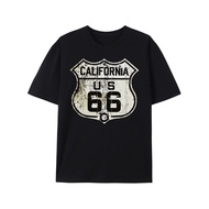 Men's Street Motif T-Shirt 66, Retro Design