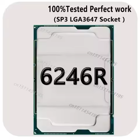 Have quality Xeon Gold 6246R 3.4GHZ 16-Cores 32-Thread 35.75MB Smart Cache 205W LGA3647 Server Mothe