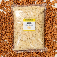 Kacang Almond Slice Mentah / Almond Iris Mentah