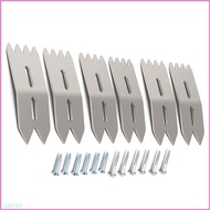 Ahead 6Pcs Slab Clamping Dogs Slab Flattening Dogs Pinch Dogs for Woodworking Panel Processing