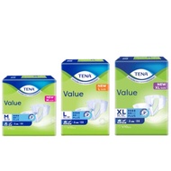 TENA Value Adult Tape Diapers / M10, L8 &amp; XL8