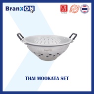 Thai Mookata Pot BBQ Steamboat Aluminium Hot Pot Tomyam Shabu Pot