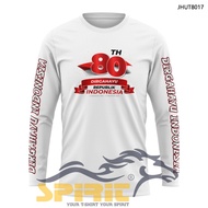 KATUN AUGUST 17 SHIRT AUGUST 17 T-SHIRT 2025 LATEST 80TH INDONESIAN INDEPENDENCE T-SHIRT LONG SLEEVE