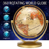 World Map 360 Rotating School Geography Educational Supplies Toys Globe Children's Educational Map Explore