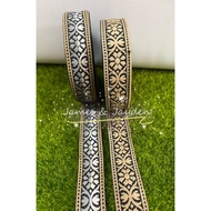 [Meter] Songket Lace Songket Ribbon/ Convo Songket Ribbon/ Konvo Robe Ribbon/ Traditional Dress Lace
