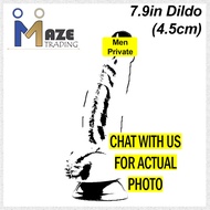 [MAZE TRADING] 7.9inch (4.5cm Diameter) Realistic Dildo Strap On Dildo Wall Mount Dildo Fake Dildo S