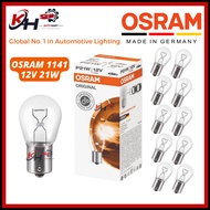 100% Original💎 Osram 💎 12V 1141 P21W BA15S 1156 HALOGEN BULB Car Signal Reverse Fog Tail Small Light