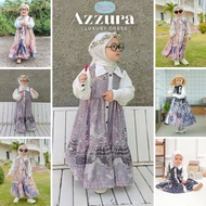 Gamis Lebaran anak perempuan terbaru Original zalira Kids UMUR 7