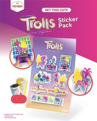 Trolls Band Together x CGV Official Sticker Pack