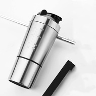 New Stainless Steel Cup Vacuum Mixer Outdoor Drink Kettle Detachable Double Layer Whey Protein Powde