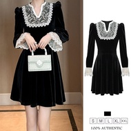 ZYHT Eravogue Womens Dresses Black Dresses Velvet Dresses Mini Dresses Formal Occasion Dresses Party