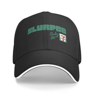 Fashion 100% Cotton Baseball cap Slurpee Logo Drink Slushy Ice 7-Eleven Retro Freeze Beverage Soda