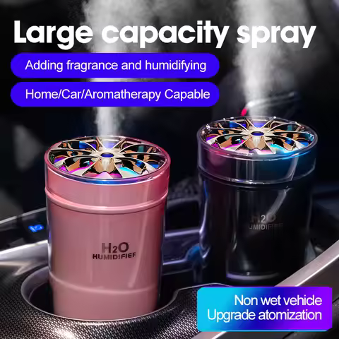 Portable Air Humidifier Cool Mist Usb Led change color room h2o Aroma Essential Oil Diffuser humidif