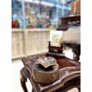 Small Tea Saucer [Taiwan Writer] Yu Yueyu Kuai Yue Zhai Shino Weaving Department Green Type: Jing