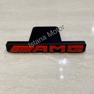 MERAH Red AMG grill Emblem mercy mercedes w204 w205 w211 w212 etc.
