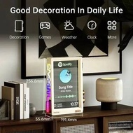 Original Divoom Times Frame Smart HD Screen | 10.1" DIY Digital Clock | Crypto Stocks Weather Calend
