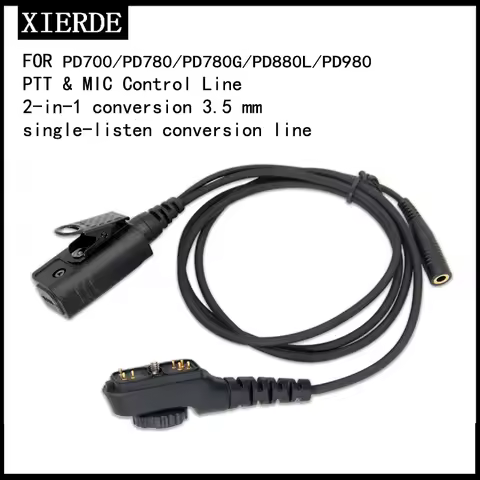 Walkie Talkie Headset Earpiece Mic For Hytera HYT PD700 PD700G PD702G PD705G PD752 PD780 PD782 PD785