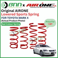 [BNN] AIRONE Toyota Mark X GRX120 GRX130 Lexus IS250 GSE20 Lowered Height Sport Spring (Warna Merah)