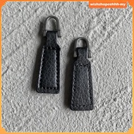 [WishshopeehhhMY] 2x Zipper Pulls PU Leather for Zipper Repair Pull Strap Zipper Pullers Zipper
