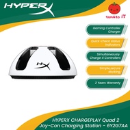 HyperX ChargePlay Quad 2  Joy-Con Charging Station - 6Y2G7AA
