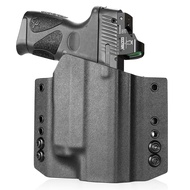 WARRIORLAND Taurus G2C / G3C Olight PL-Mini 2 Valkyrie Holster OWB Kydex Made Optic Cut: Taurus G2C 