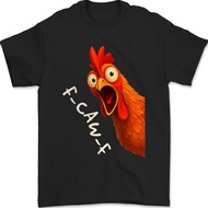 F-Caw-F Chicken T-Shirt, Fcawf Chicken Men Men Funny Shirt