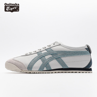 New Onitsuka Tiger Shoes 6-6 Outdoor Shoes for Men's Shoes Women's Casual Rice White Blue Red Leather Soft Soles C