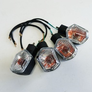 JFG MOTO 4pcs Front Rear Turn Signal Light For Honda Zoomer x Gen1 Gen2 Motorcycle Accessories