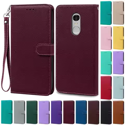For Xiaomi Redmi Note 4 Case Note 4X Leather Flip Case For Xiaomi Redmi Note 4 Global Wallet for Xia