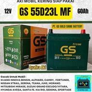 R Car Battery Gs Mf Battery Type 55D23L 12V-60Ah Dry Accu