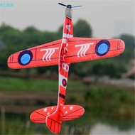 [Kc] Hand throwing plane 19cm Foam glider plane Party plane Children's filler [BK]