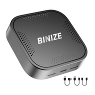 Binize Android 13 CarPlay AI Box, Wireless CarPlay Wireless Android Auto AI Box for Car with OEM Wir