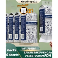 【5 Packs】Royo Panda Tissue Hanging Tissue Soft Deluxe Tissue Facial |Hanging Tisu| Tisu Gantung