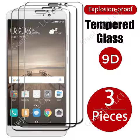 3PCS 9H Protective Tempered Glass For Huawei Mate 9 5.9" HuaweiMate9 Mate9 MHA-L09, MHA-AL00 L29 Scr