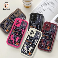 Cool Mecha Robot Armor Tech Machine Case For OPPO A36 A76 A96 A75 A77 A79 A57 Reno 5 Lite 2f 5f 2z O