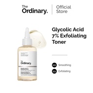 The Ordinary Glycolic Acid 7% Exfoliating Toner - 100mL/240mL | Smooth Skin, AHA Toner
