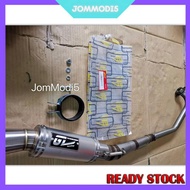 LC135 4S GL RACING EXHAUST PIPE SUPER ONE CHROME MUFFLER