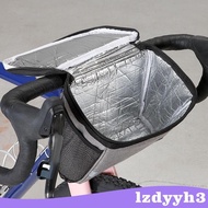[Lzdyyh3] Bike Handlebar Bag Multifunctional Reflective Stripe Bike Basket Front Bag