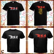 BSA Motorcycles T-shirt Made of 100% Cotton